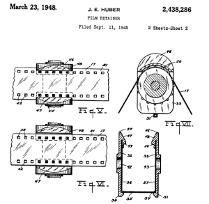 huber film retainer patent